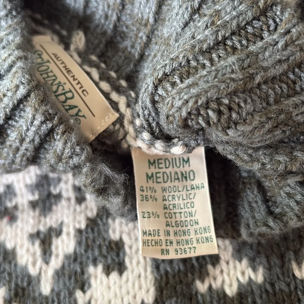 Vintage St. John's Bay  Sweater Wool Blend Medium